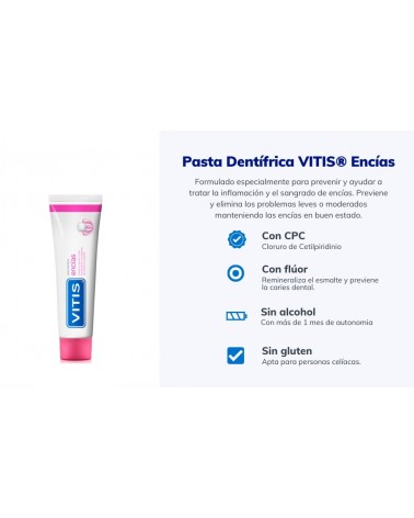 Pasta Dentífrica VITIS® Encías 100ml