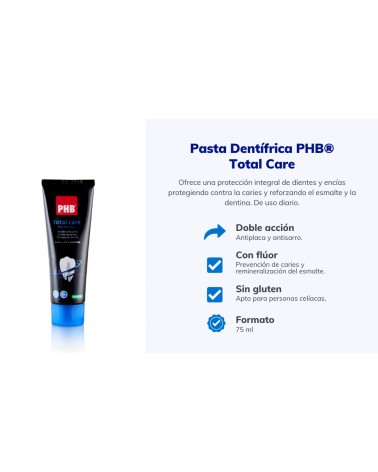 Pasta Dentífrica PHB® total care 75ml
