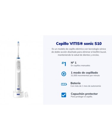 Cepillo Dientes Eléctrico Vitis Sonic® S20 - Tienda Online Dentaid Chile