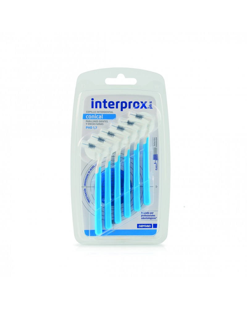 Cepillo Interprox® plus cónico 1.7mm – 6 unidades