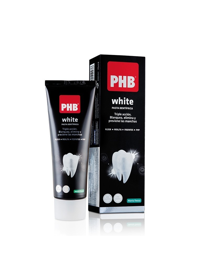 Pasta Dentífrica PHB® white 75ml