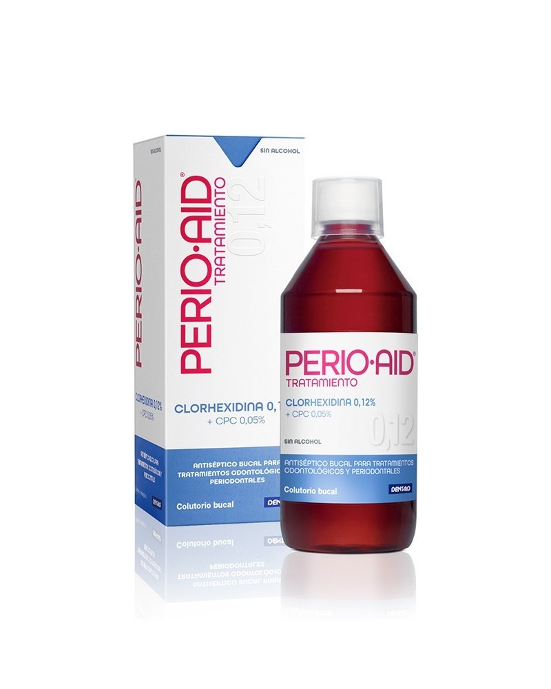 Enjuague Bucal Clorhexidina 0,12% PERIOAID® tratamiento 500ml